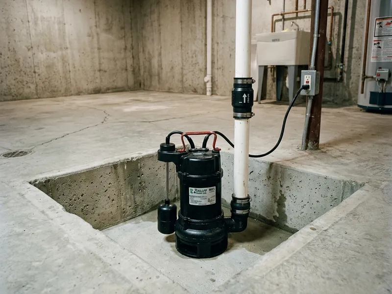 Sump Pump Installation Plumber in Nashotah, WI